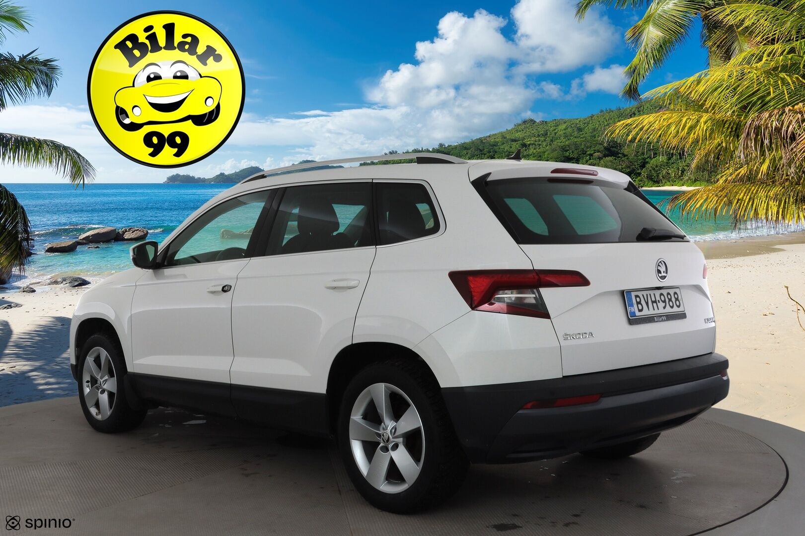 Skoda Karoq 2018 1,5 TSI Style DSG * ACC / Webasto / Koukku / Muistipenkki / P.Kamera / LED / Apple&Android * - 1.Om Suomi-auto / Kahdet Renkaat / Merkkihuollettu - HULLUT AVAJAISHULINAT KORKOTARJOUS 3,29 %