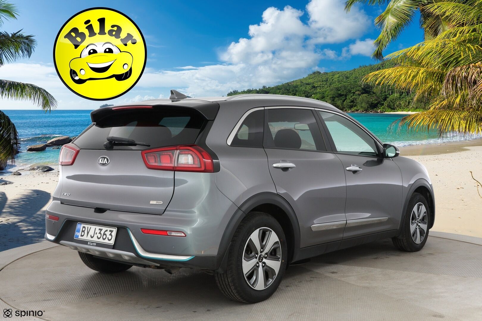 Kia Niro plug-in 2018 1,6 GDI EX DCT - ACC | Lohko | Kaistavahti | Navi | P-kamera | LED | Puolinahkasisusta | Ratinlämmitin | 2x Renkaat | Juuri huollettu | Juuri katsastettu