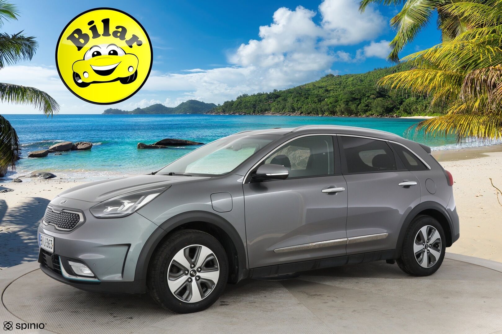 Kia Niro plug-in 2018 1,6 GDI EX DCT - ACC | Lohko | Kaistavahti | Navi | P-kamera | LED | Puolinahkasisusta | Ratinlämmitin | 2x Renkaat | Juuri huollettu | Juuri katsastettu