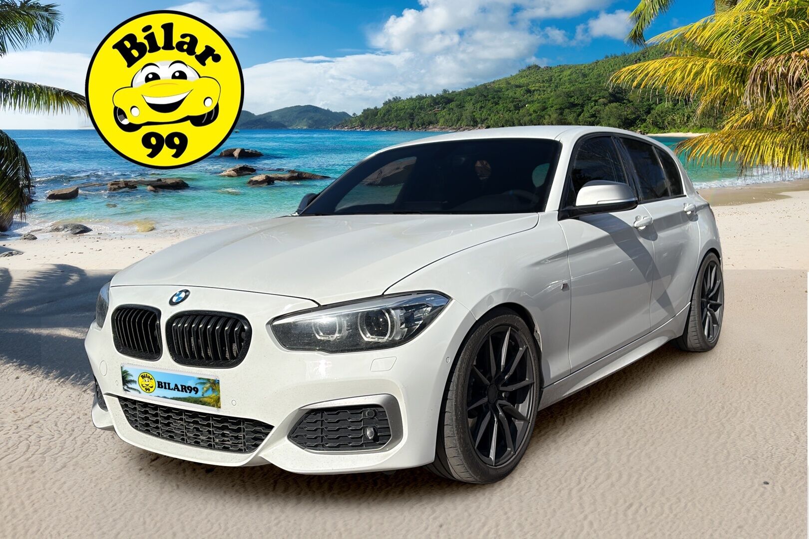 BMW M140i 2018 F20 Hatchback M140i A * Harman & Kardon / Prof. Navi / LED-Ajovalot / CarPlay / P-Kamera * - * M Perf. Takavaimennin / M Perf. Lukkoperä / Madallusjouset / Alcantara ratti *