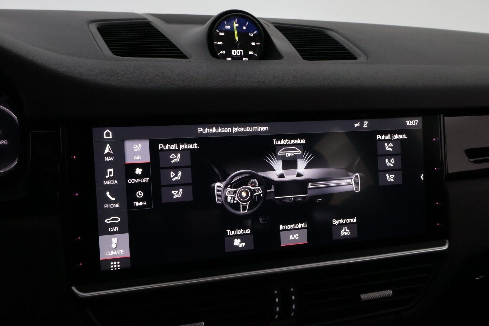 Porsche Cayenne 2019 E-Hybrid * Nahkasisusta / Panoraama / PASM / Peruutuskamera / HiFi / Sport Chrono / Suomiauto! - Navigointi / Juuri tullut Tampereelle!