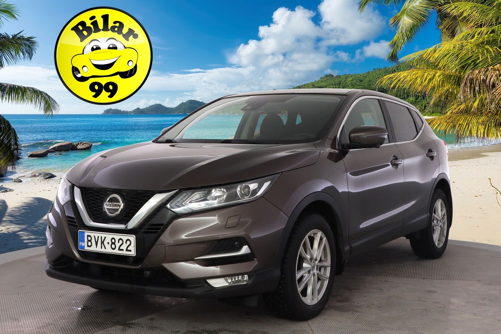 Nissan Qashqai 2018 DIG-T 115 N-Connecta 2WD Xtronic PFEB ** Lohko / 360-kamera / Navi / Kaistavahti - ** Juuri huolettu / Kahdet asialliset renkaat vanteilla ** - HULLUT JOULUT KORKOTARJOUS 2,49% 