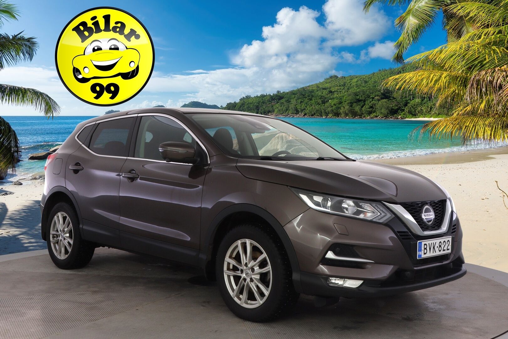 Nissan Qashqai 2018 DIG-T 115 N-Connecta 2WD Xtronic PFEB ** Lohko / 360-kamera / Navi / Kaistavahti - ** Juuri huolettu / Kahdet asialliset renkaat vanteilla ** - HULLUT JOULUT KORKOTARJOUS 2,49% 