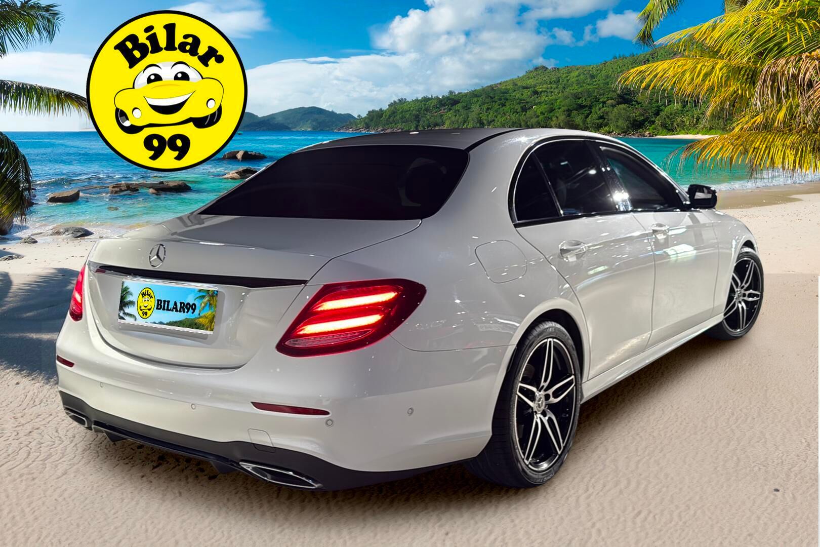 Mercedes-Benz E 2019 200 d A Edition One Business AMG ** Suomi-auto / P-Kamera / Nahka-alcantara / LED **