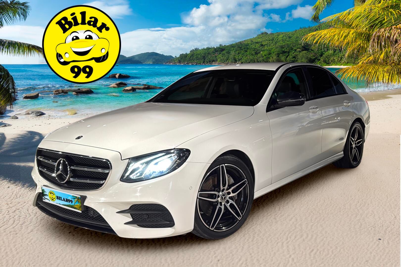 Mercedes-Benz E 2019 200 d A Edition One Business AMG ** Suomi-auto / P-Kamera / Nahka-alcantara / LED **