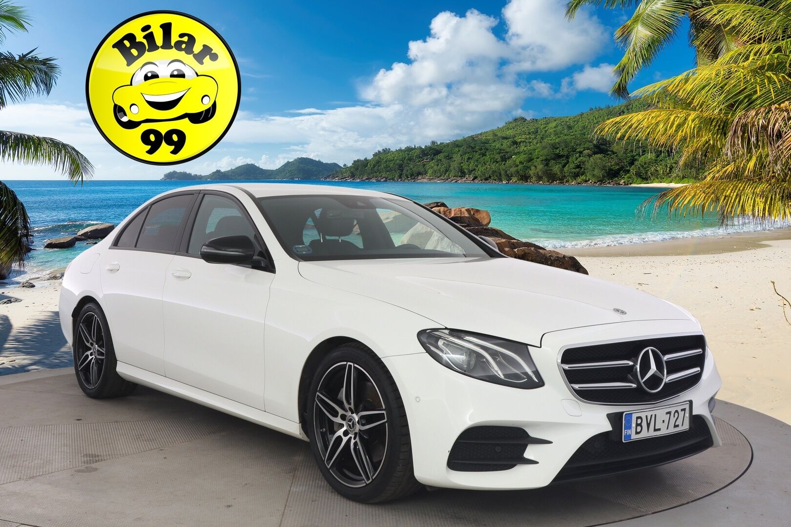 Mercedes-Benz E 2019 200 d A Edition One Business AMG ** Suomi-auto / P-Kamera / Nahka-alcantara / LED ** - Siistikuntoinen ja merkkihuollettu!