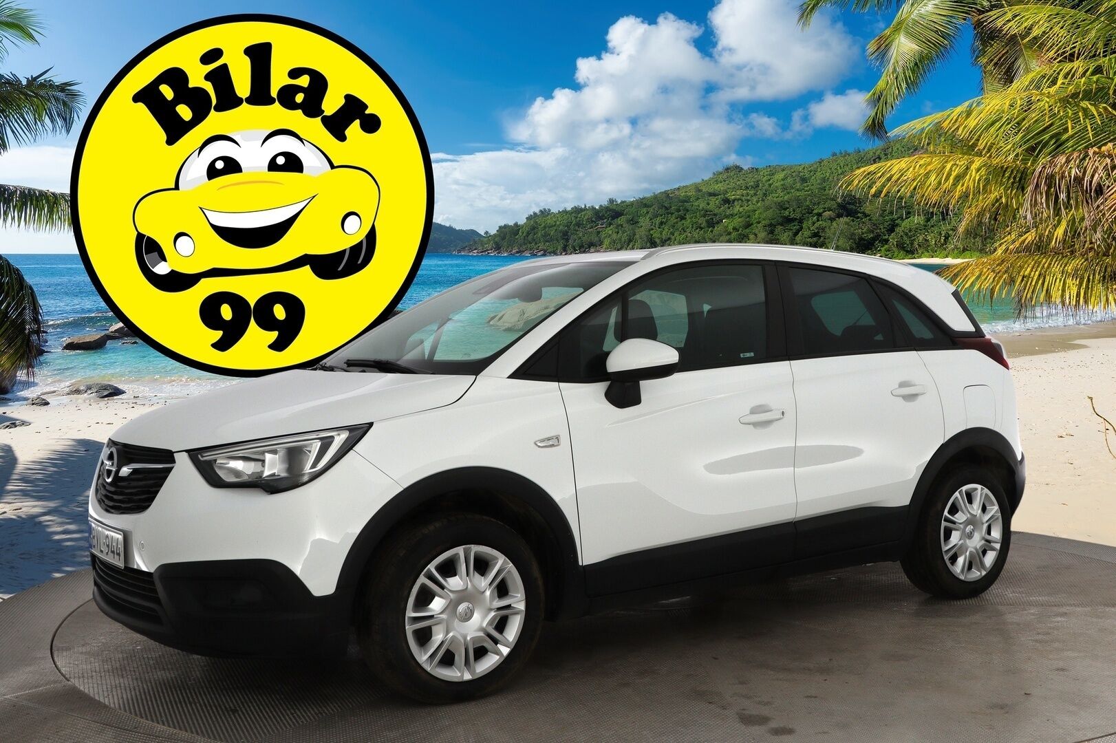 Opel Crossland X 2018 Enjoy 1,2 Automaatti Start/Stop 81 kW AT6 / Panorama / P.Kamera / Suomi-Auto /