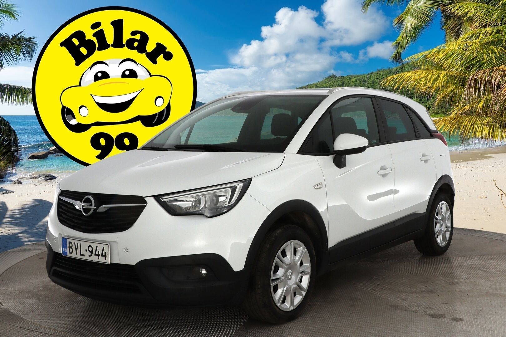 Opel Crossland X 2018 Enjoy 1,2 Automaatti Start/Stop 81 kW AT6 / Panorama / P.Kamera / Suomi-Auto /
