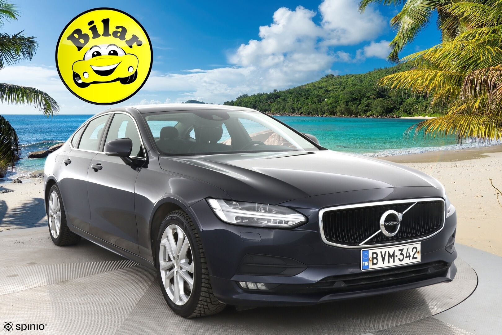 Volvo S90 2019 D5 AWD Momentum aut - ACC | Webasto | Bluetooth | P. kamera | Navi | Ratinlämmitin | Tutkat |Jakohihna tehty ! | Suomi-auto | 2-omisteinen