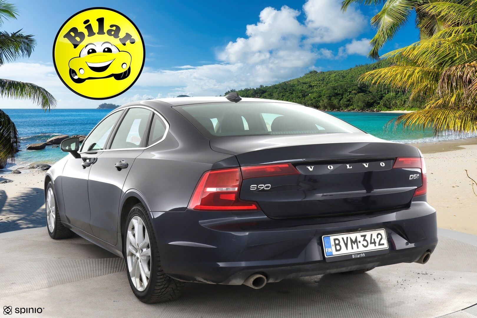 Volvo S90 2019 D5 AWD Momentum aut - ACC | Webasto | Bluetooth | P. kamera | Navi | Ratinlämmitin | Tutkat |Jakohihna tehty ! | Suomi-auto | 2-omisteinen