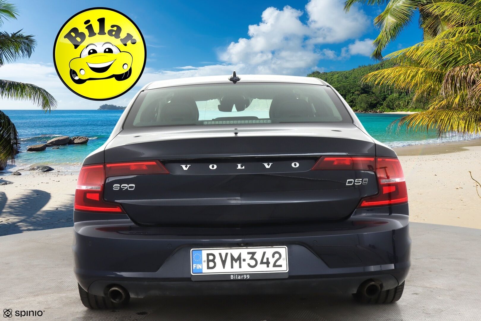 Volvo S90 2019 D5 AWD Momentum aut - ACC | Webasto | Bluetooth | P. kamera | Navi | Ratinlämmitin | Tutkat |Jakohihna tehty ! | Suomi-auto | 2-omisteinen