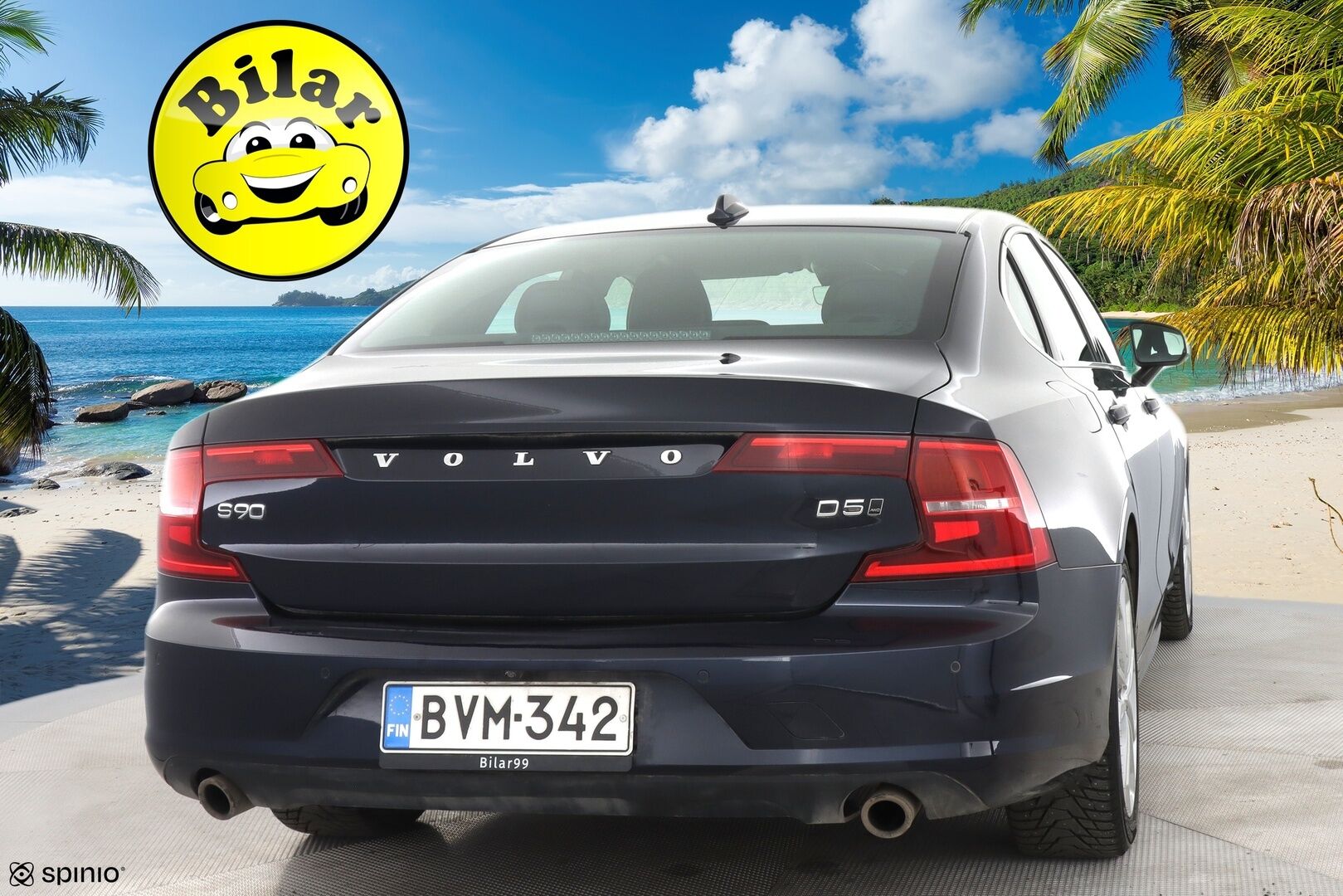 Volvo S90 2019 D5 AWD Momentum aut - ACC | Webasto | Bluetooth | P. kamera | Navi | Ratinlämmitin | Tutkat |Jakohihna tehty ! | Suomi-auto | 2-omisteinen