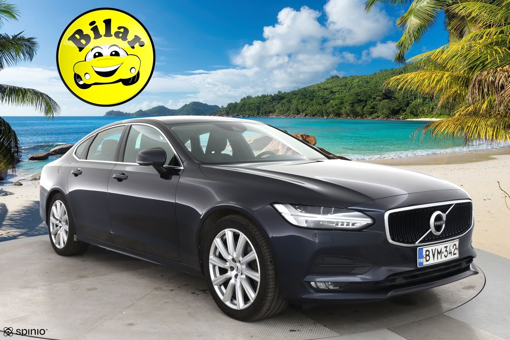 Volvo S90 2019 D5 AWD Momentum aut - ACC | Webasto | Bluetooth | P. kamera | Navi | Ratinlämmitin | Tutkat |Jakohihna tehty ! | Suomi-auto | 2-omisteinen