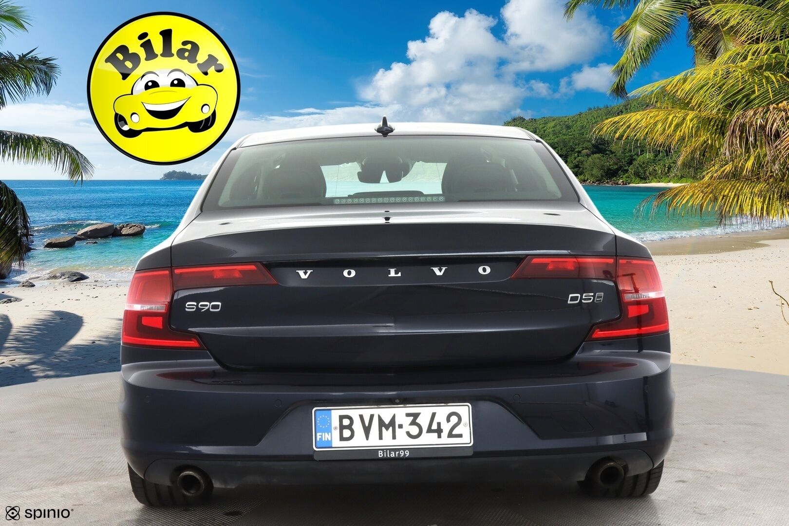 Volvo S90 2019 D5 AWD Momentum aut - ACC | Webasto | Bluetooth | P. kamera | Navi | Ratinlämmitin | Tutkat |Jakohihna tehty ! | Suomi-auto | 2-omisteinen