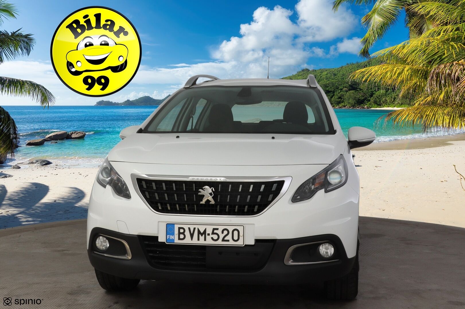Peugeot 2008 2019 Motion PureTech 82 ** Suomiauto / Vakkari / Lohkolämmitin / Ilmastointi / Bluetooth ** - ** Jakohihna vaihdettu 90tkm kohdalla! / 2x renkaat / Juuri huollettu 110tkm kohdalla! **