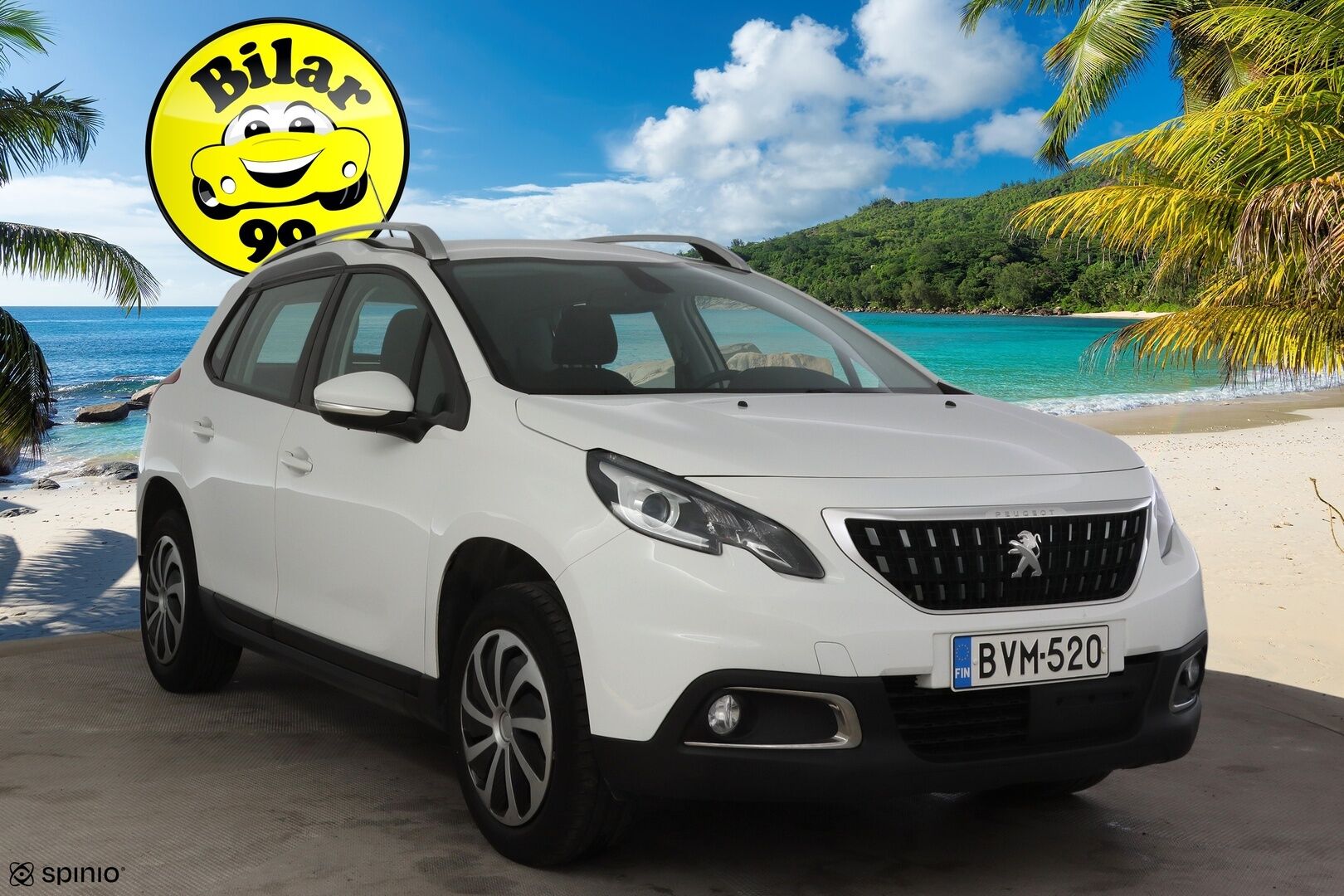 Peugeot 2008 2019 Motion PureTech 82 ** Suomiauto / Vakkari / Lohkolämmitin / Ilmastointi / Bluetooth ** - ** Jakohihna vaihdettu 90tkm kohdalla! / 2x renkaat / Juuri huollettu 110tkm kohdalla! **