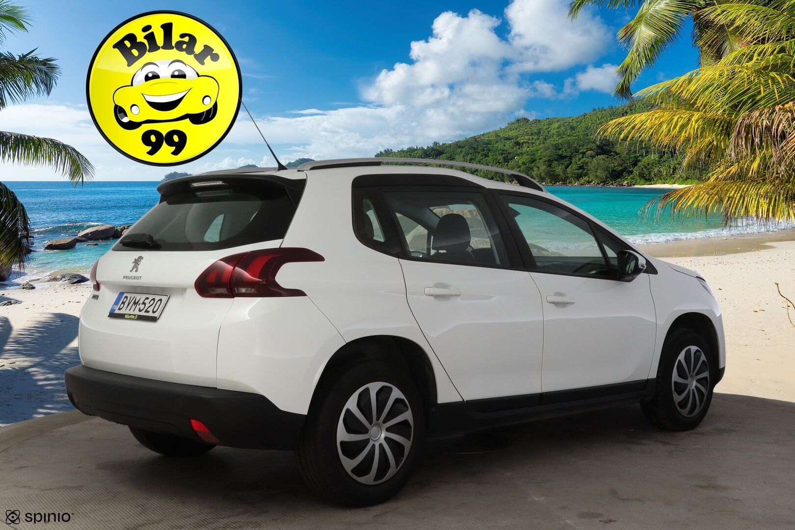 Peugeot 2008 2019 Motion PureTech 82 ** Suomiauto / Vakkari / Lohkolämmitin / Ilmastointi / Bluetooth ** - ** Jakohihna vaihdettu 90tkm kohdalla! / 2x renkaat / Juuri huollettu 110tkm kohdalla! **