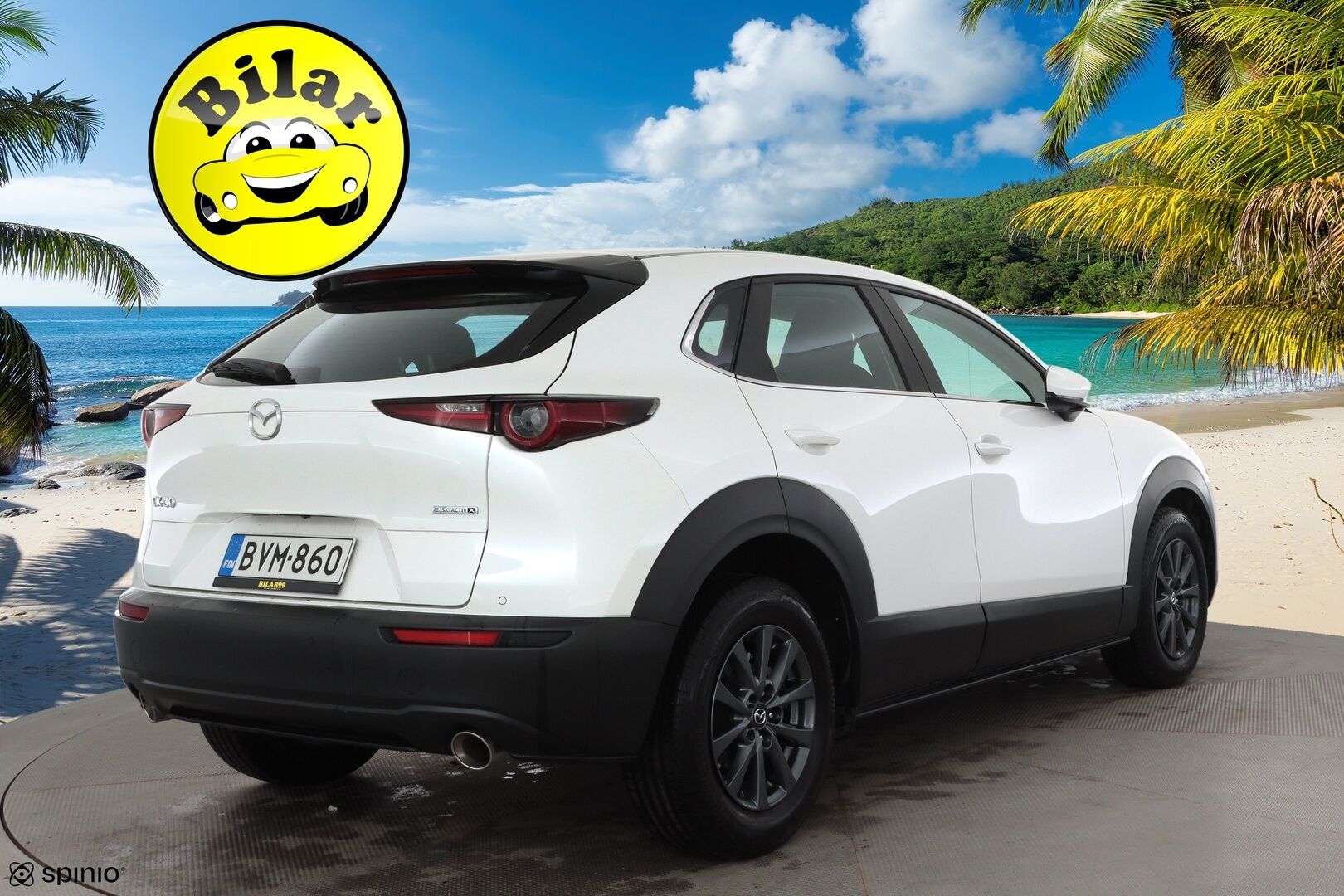 Mazda CX-30 2022 2,0 (186hv) M Hybrid e-Skyactiv-X Vision Plus AT - | ACC | LED | P.Kamera | Navi | Katveavustin | Kaistavahti | Keyless | Lohkolämmitin | 1-om Suomi-auto | Kahdet renkaat | Merkkihuollot |