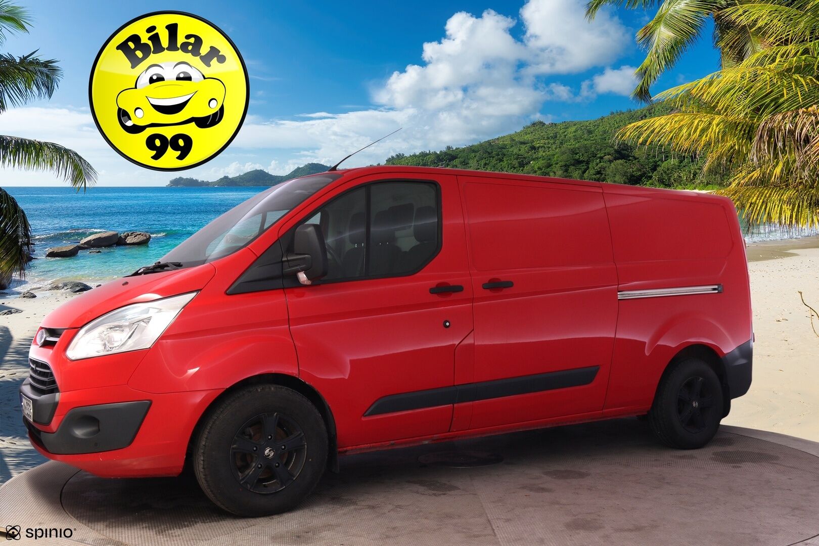 Ford TRANSIT CUSTOM 2014 2.2 TDCi Trend Van N1 L2H1 *ALV / Läpijuostava / Webasto / Koukku / Lämpölasi / Kahdet renkaat* - Fiksu alvillinen paku / Kahdet renkaat vanteineen / Juuri leimattu! - HULLU BLACKWEEK KORKOTARJOUS 2,49%