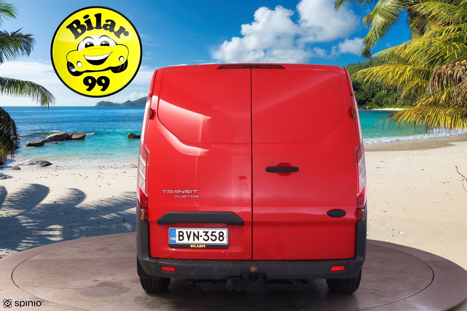 Ford TRANSIT CUSTOM 2014 2.2 TDCi Trend Van N1 L2H1 *ALV / Läpijuostava / Webasto / Koukku / Lämpölasi / Kahdet renkaat* - Fiksu alvillinen paku / Kahdet renkaat vanteineen / Juuri leimattu! - HULLU BLACKWEEK KORKOTARJOUS 2,49%