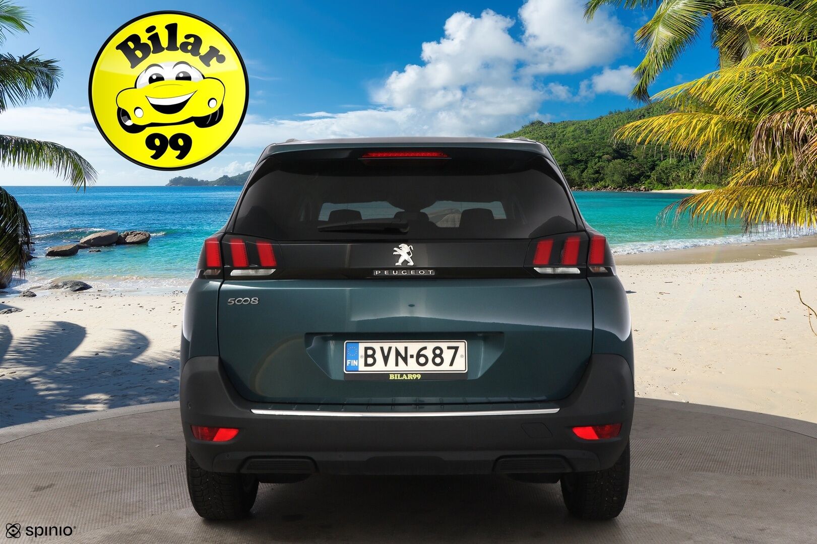 Peugeot 5008 2019 Allure BlueHDi 130 EAT8-automaatti *Lohko / Vakkari / Puolinahat Muistilla / LED / P-Tutkat / Kaistavahti* - *2x renkaat / Siisti maalipinta / Hieno yksilö* - HULLUT JOULUT KORKOTARJOUS 2,49% 