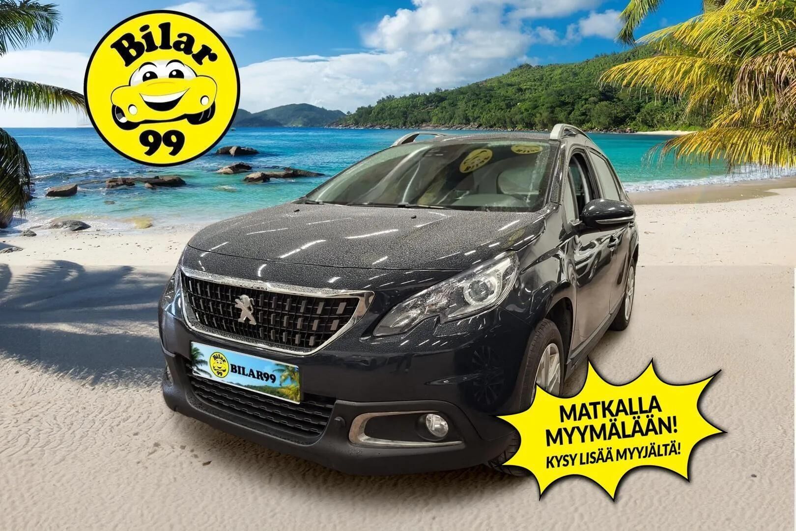 Peugeot 2008 2019 Motion PureTech 82 - 1-omisteinen Suomi-auto / Kahdet renkaat / Hyvin huollettu / Bluetooth - HULLUT AVAJAISHULINAT KORKOTARJOUS 3,29 %