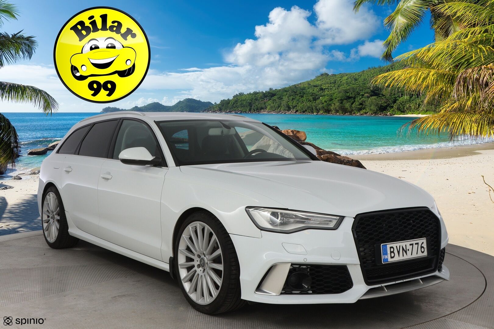 Audi A6 2015 Business Sport 2,0 TDI 140 kW ultra S tronic * RS6 Look / Vakkari / Vetokoukku / Sporttipenkit / Carplay / Xenon - 2x Renkaat aluvantein / Juuri tullut Tampereelle! - HULLU BLACKWEEK KORKOTARJOUS 2,49%