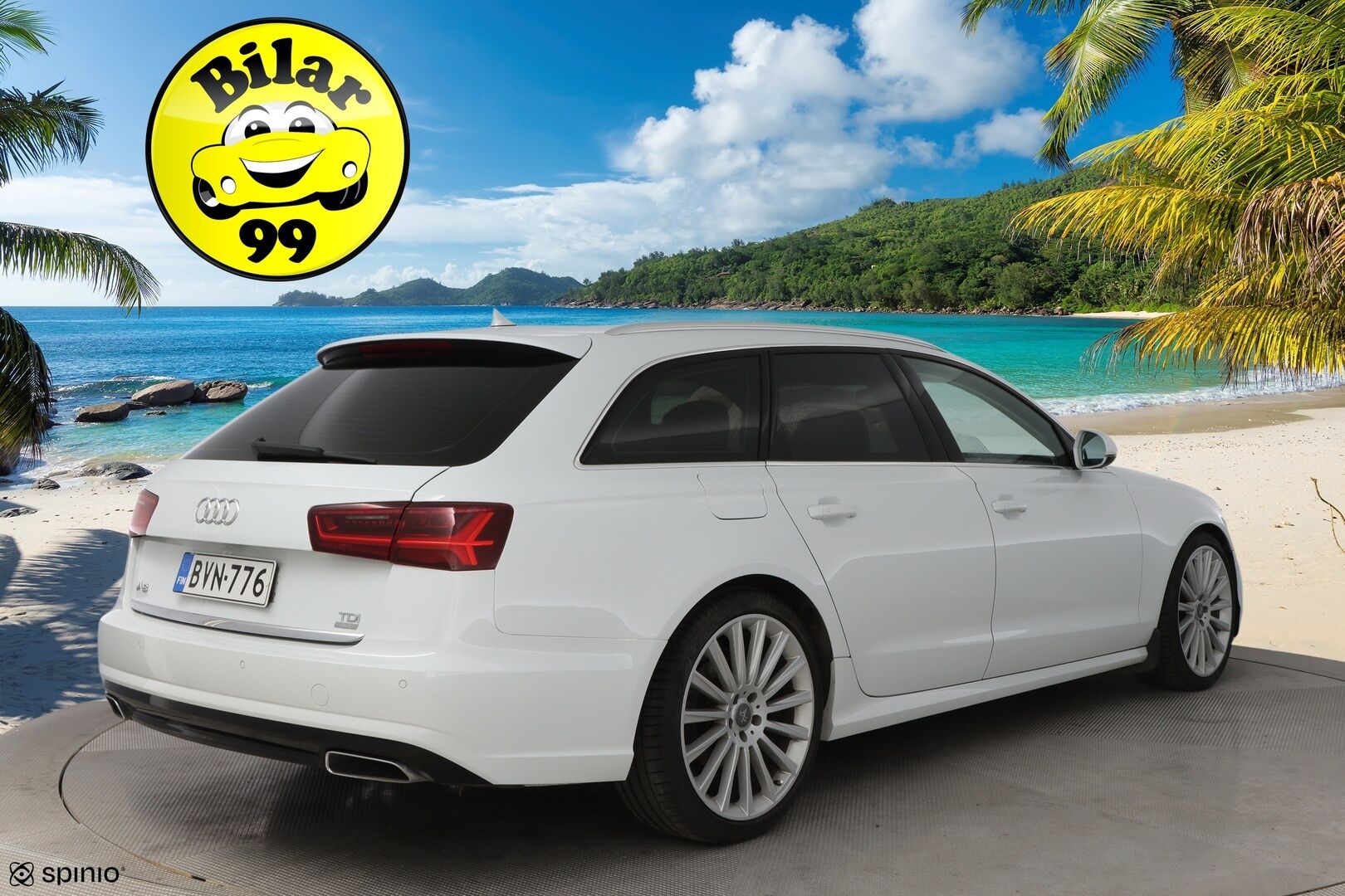 Audi A6 2015 Business Sport 2,0 TDI 140 kW ultra S tronic * RS6 Look / Vakkari / Vetokoukku / Sporttipenkit / Carplay / Xenon - 2x Renkaat aluvantein / Juuri tullut Tampereelle! - HULLU BLACKWEEK KORKOTARJOUS 2,49%