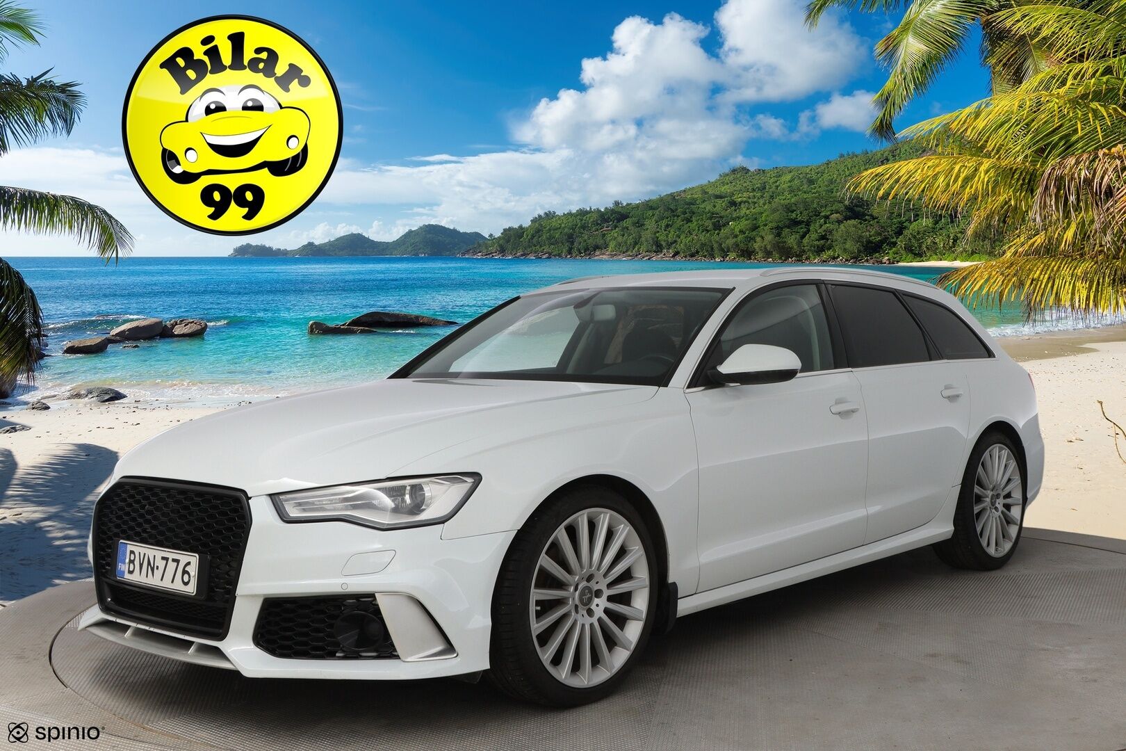 Audi A6 2015 Business Sport 2,0 TDI 140 kW ultra S tronic * RS6 Look / Vakkari / Vetokoukku / Sporttipenkit / Carplay / Xenon - 2x Renkaat aluvantein / Juuri tullut Tampereelle! - HULLU BLACKWEEK KORKOTARJOUS 2,49%