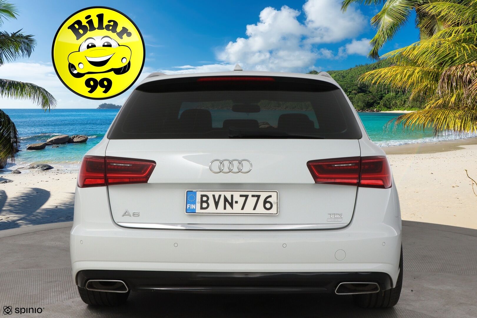 Audi A6 2015 Business Sport 2,0 TDI 140 kW ultra S tronic * RS6 Look / Vakkari / Vetokoukku / Sporttipenkit / Carplay / Xenon - 2x Renkaat aluvantein / Juuri tullut Tampereelle! - HULLU BLACKWEEK KORKOTARJOUS 2,49%