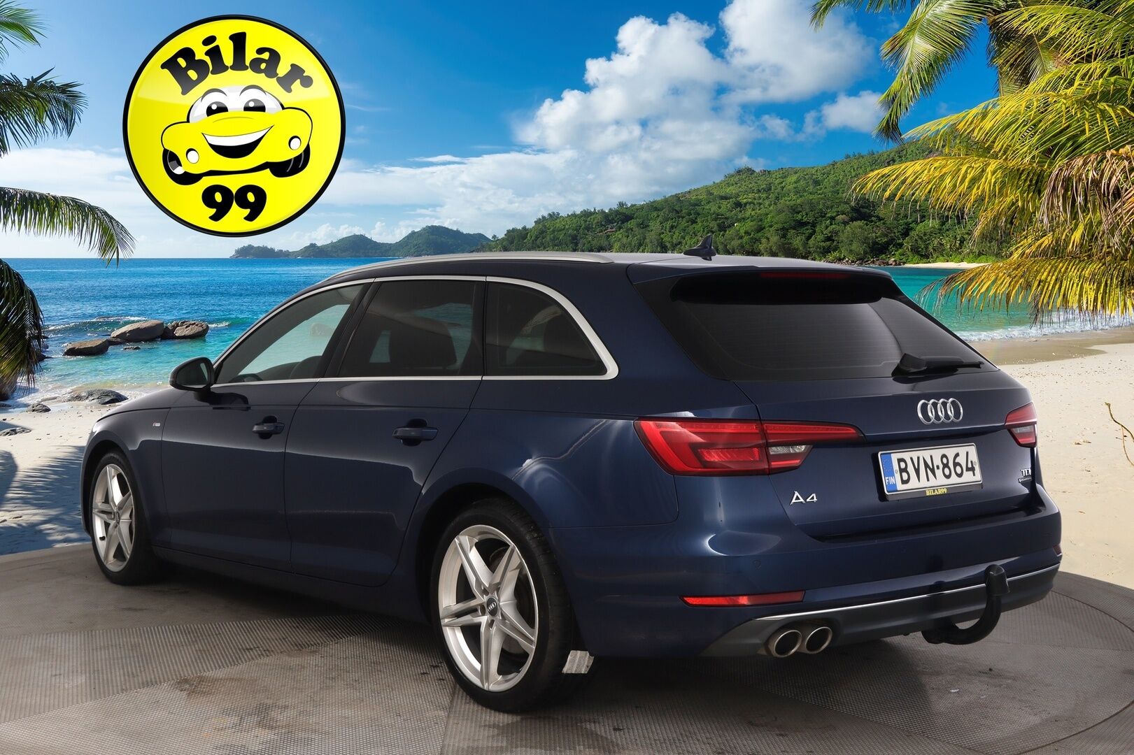 Audi A4 2017 Avant Business 2,0 TDI 140 kW quattro *S-line / Acc / Sporttipenkit / S-luukku / Koukku - Kahdet renkaat vanteilla / Mustasisäkatto / Juuri saapunut 