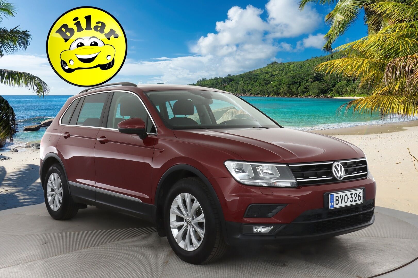 Volkswagen Tiguan 2019 Comfortline 1,5 TSI EVO 110 kW (150 hv) DSG-automaatti - | Suomi-auto | ACC | Webasto | Merkkihuollot | Koukku | P-tutkat | Keyless | Carplay | Navi | Kaistanpitoavustin | 2xrenkaat & vanteet |