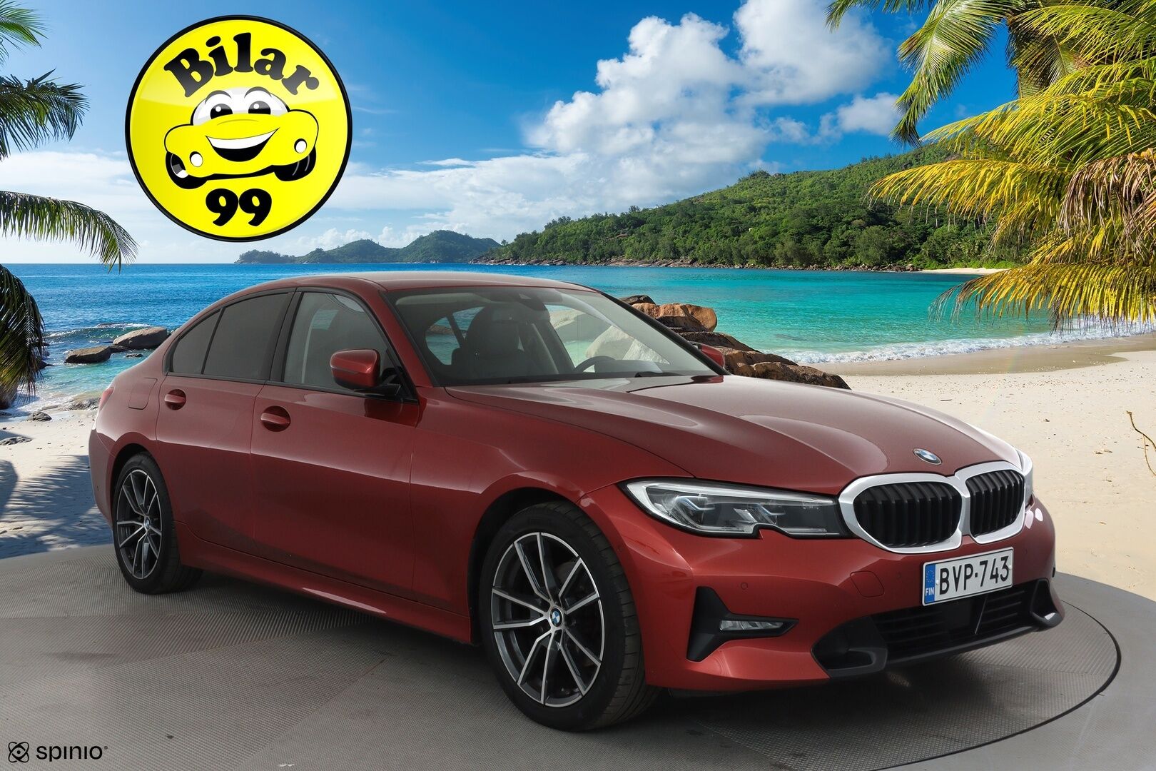 BMW 320 2019 G20 Sedan 320d A xDrive Launch Edition Sport - 3,99 % KORKOTARJOUS TÄHÄN AUTOON - Suomiauto / Webasto / Laser LED / HiFi / Nahkasisusta / Comfort Access / Digimittari / Shadowline / HUD / Gesture Control / Vetokoukku / Varusteltu!