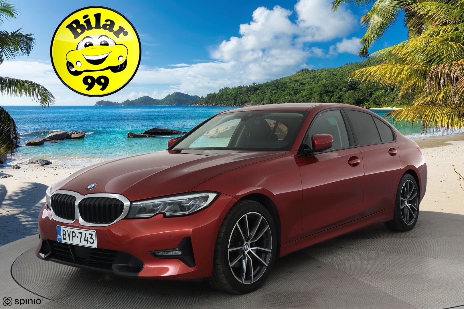 BMW 320 2019 G20 Sedan 320d A xDrive Launch Edition Sport - 3,99 % KORKOTARJOUS TÄHÄN AUTOON - Suomiauto / Webasto / Laser LED / HiFi / Nahkasisusta / Comfort Access / Digimittari / Shadowline / HUD / Gesture Control / Vetokoukku / Varusteltu!