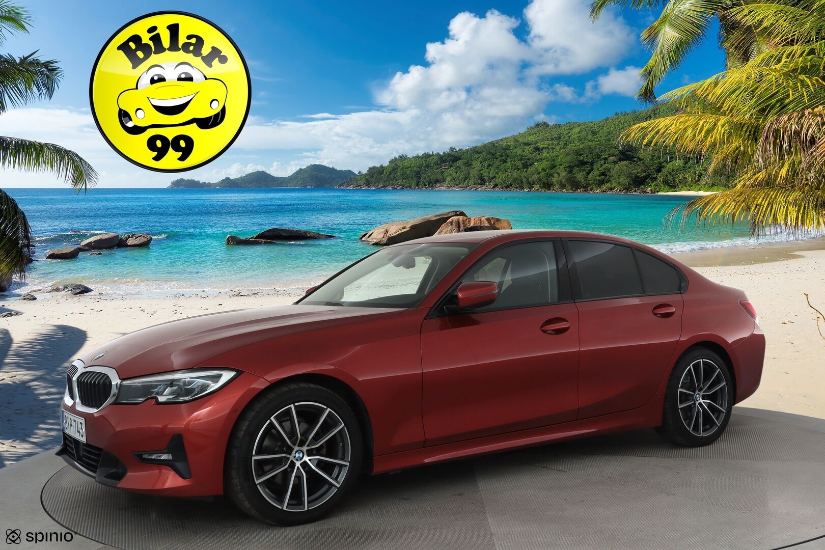 BMW 320 2019 G20 Sedan 320d A xDrive Launch Edition Sport - 3,99 % KORKOTARJOUS TÄHÄN AUTOON - Suomiauto / Webasto / Laser LED / HiFi / Nahkasisusta / Comfort Access / Digimittari / Shadowline / HUD / Gesture Control / Vetokoukku / Varusteltu!