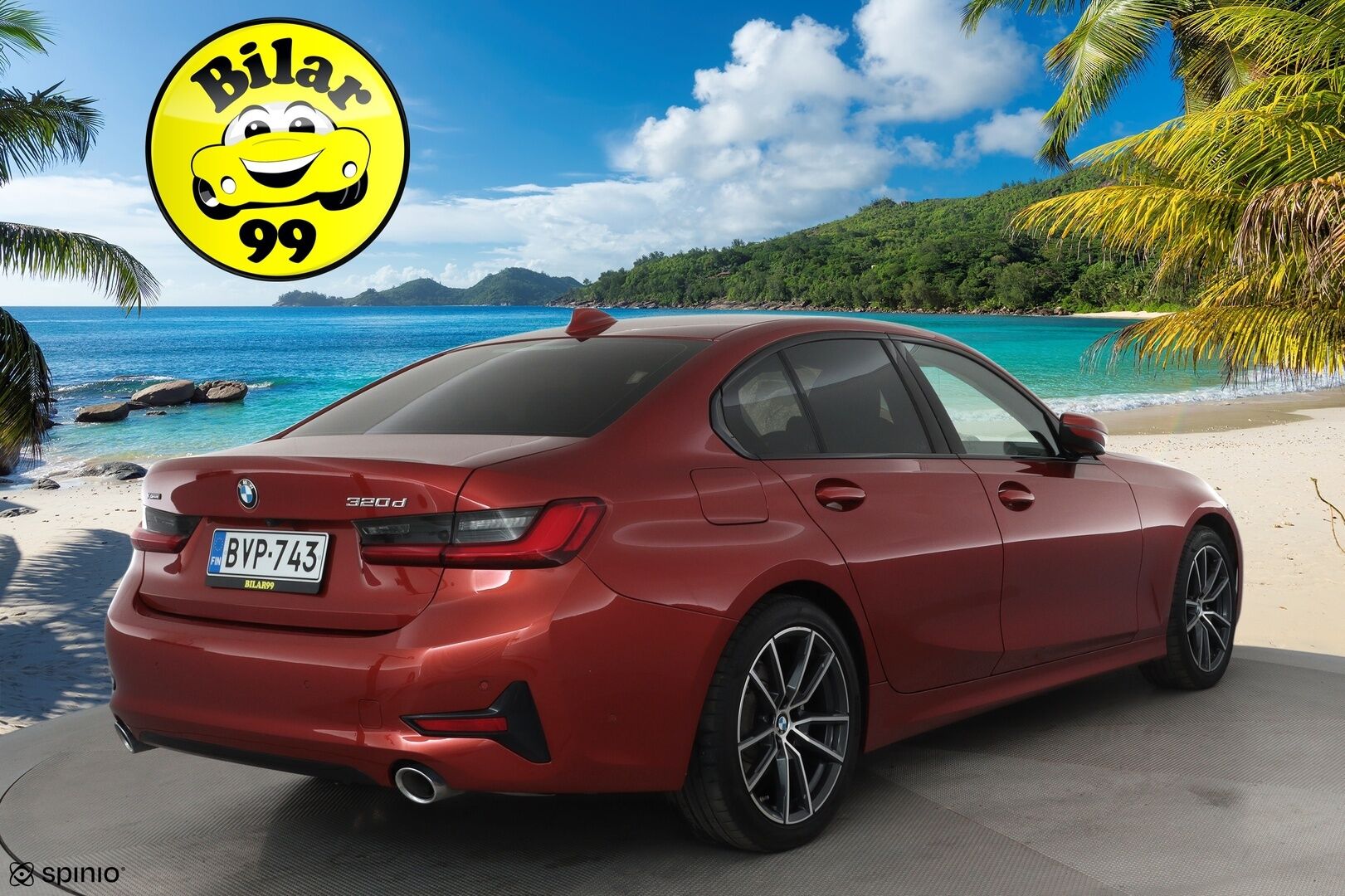 BMW 320 2019 G20 Sedan 320d A xDrive Launch Edition Sport - 3,99 % KORKOTARJOUS TÄHÄN AUTOON - Suomiauto / Webasto / Laser LED / HiFi / Nahkasisusta / Comfort Access / Digimittari / Shadowline / HUD / Gesture Control / Vetokoukku / Varusteltu!