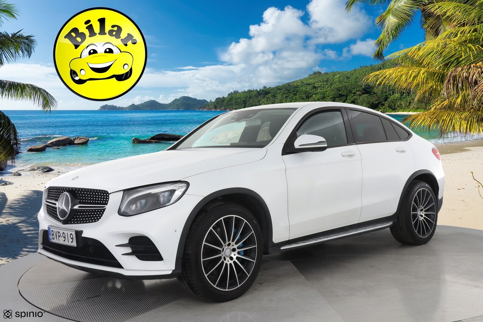 Mercedes-Benz GLC 2017 GLC 350 e 4MATIC Viistoperä (AB) 5ov 1991cm3 A - Kohde myydään Huutokaupat.comissa!* - *HUD / 360-Kamera / ACC / Burmester / Nahka-alcantara / ILS / Koukku* Huutokaupat.com!