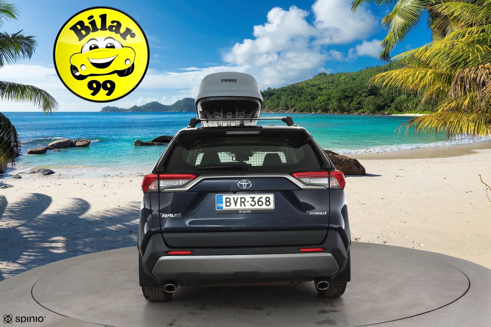 Toyota RAV4 2019 2,5 Hybrid Active * ACC / Kaistavahti / LED / P.kamera / Navi / Keyless * - 1-om Suomi-auto / Kahdet renkaat aluvanteilla