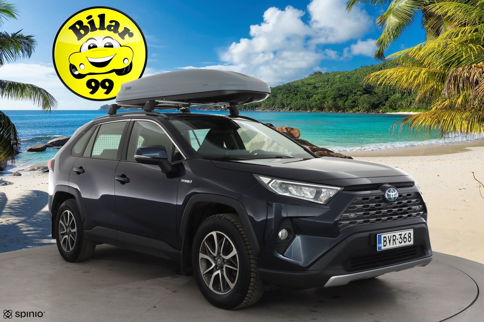 Toyota RAV4 2019 2,5 Hybrid Active * ACC / Kaistavahti / LED / P.kamera / Navi / Keyless * - 1-om Suomi-auto / Kahdet renkaat aluvanteilla