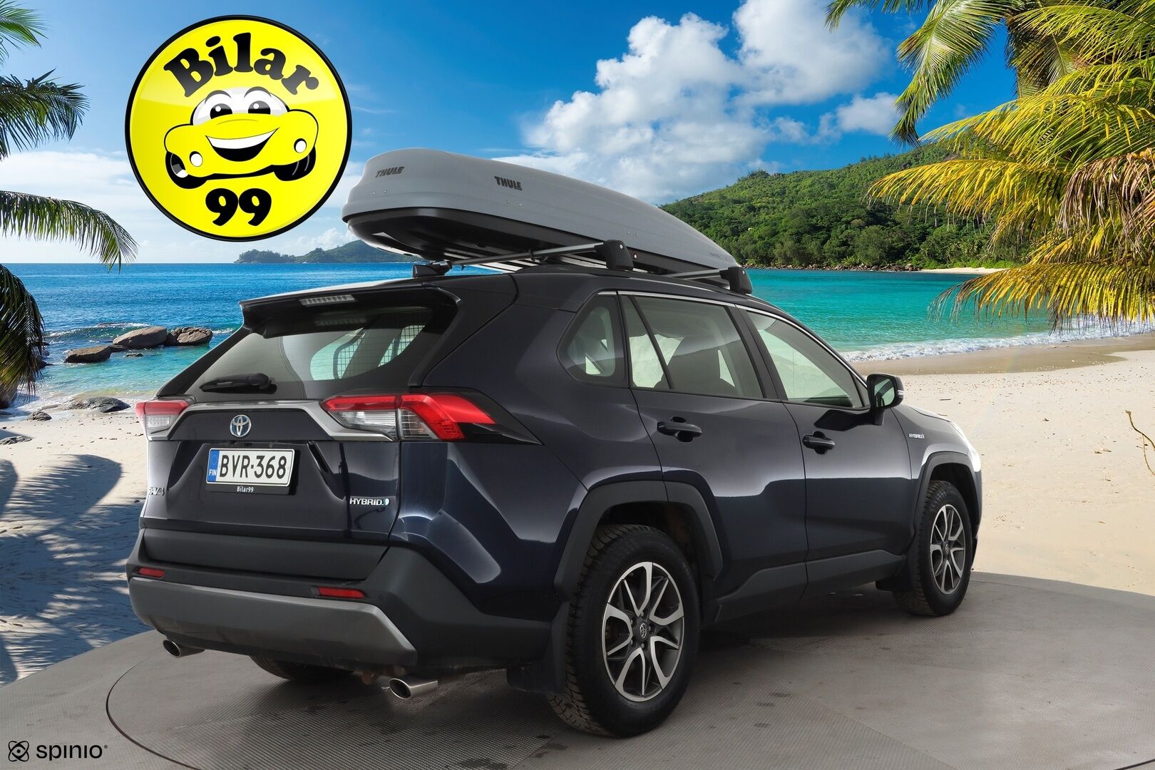 Toyota RAV4 2019 2,5 Hybrid Active * ACC / Kaistavahti / LED / P.kamera / Navi / Keyless * - 1-om Suomi-auto / Kahdet renkaat aluvanteilla