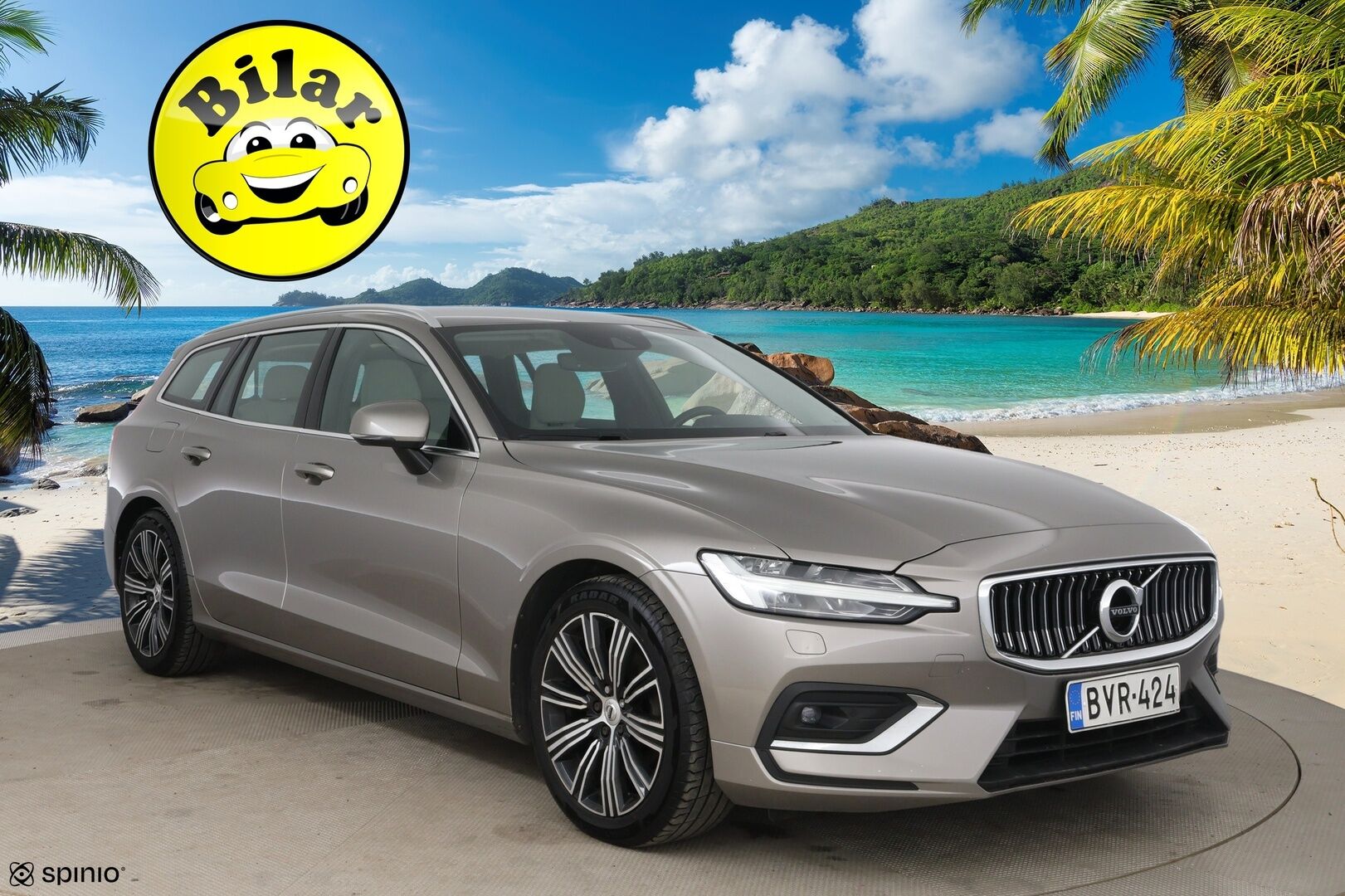 Volvo V60 2019 D4 AWD Business Inscription aut - ACC | Pilot assist | Webasto | P-kamera | Muistipenkki | BLIS | Huippu varusteltu! 