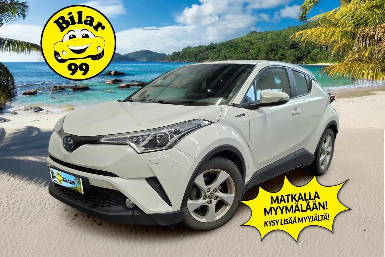 Toyota C-HR 2019 1,8 Hybrid Active Edition - | Navi | Vakkari | Peruutuskamera | Keyless | Kaistavahti | RSI | Bluetooth | Lohkolämmitin | Suomi-auto | 2x renkaat aluilla |