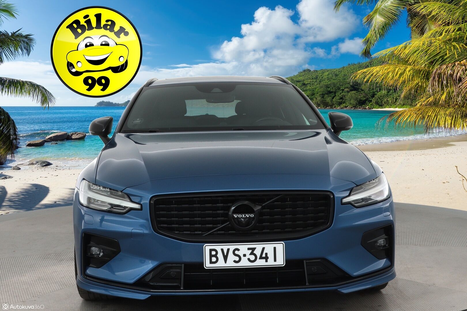 Volvo V60 2019 T5 Business R-Design aut Polestar **HUD / Panorama / B&W / Webasto / 360 Kamera / Muistipenkki / Adapt. vakkari** - 3,99 % KORKOTARJOUS TÄHÄN AUTOON - Suomi-auto / Merkkihuollettu 