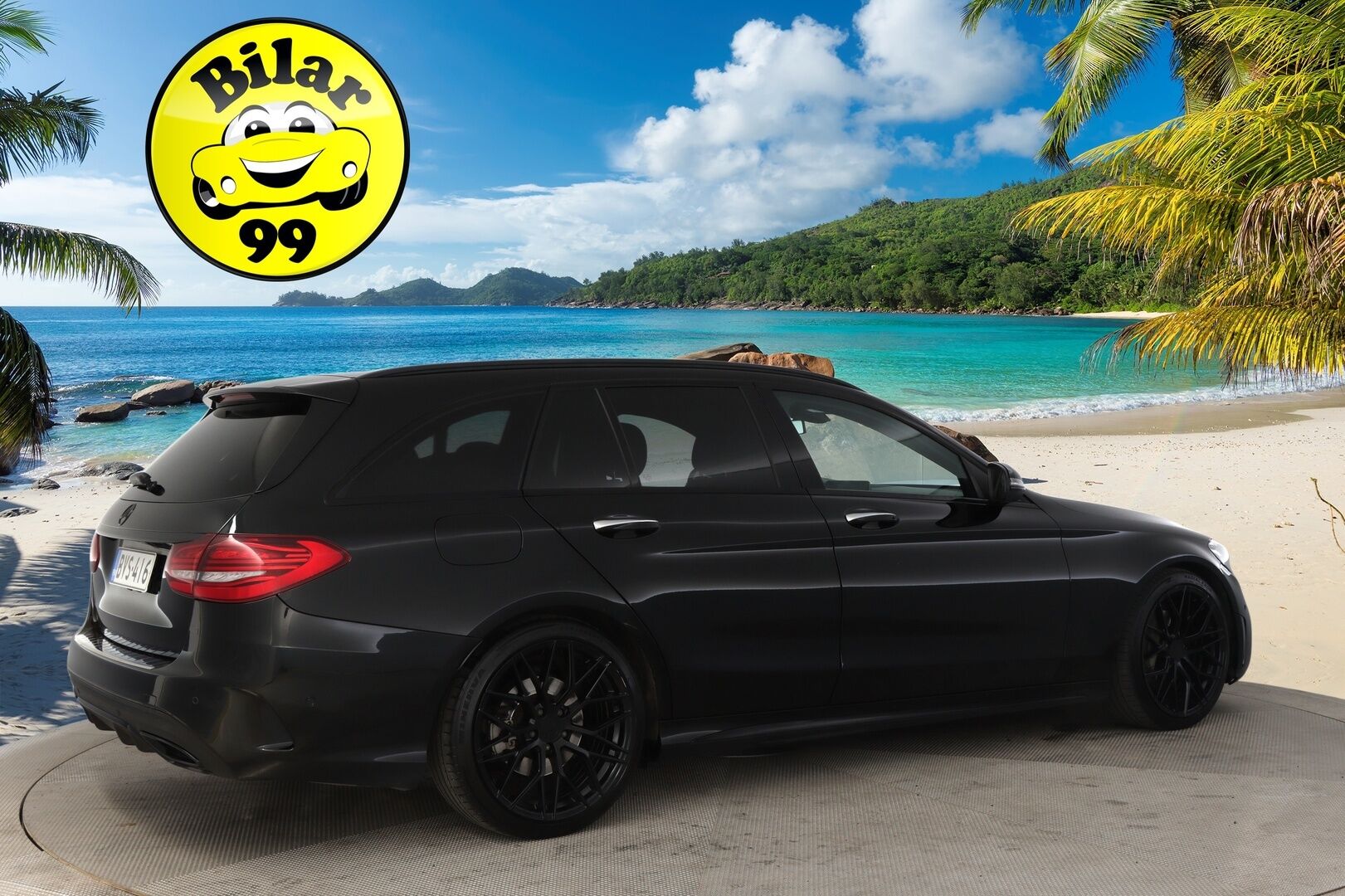 Mercedes-Benz C 2019 220 d T A Business AMG *Webasto / P-kamera / Vetokoukku / Led * - * Siisti / Näyttävät vanteet / hyvä huoltohistoria*