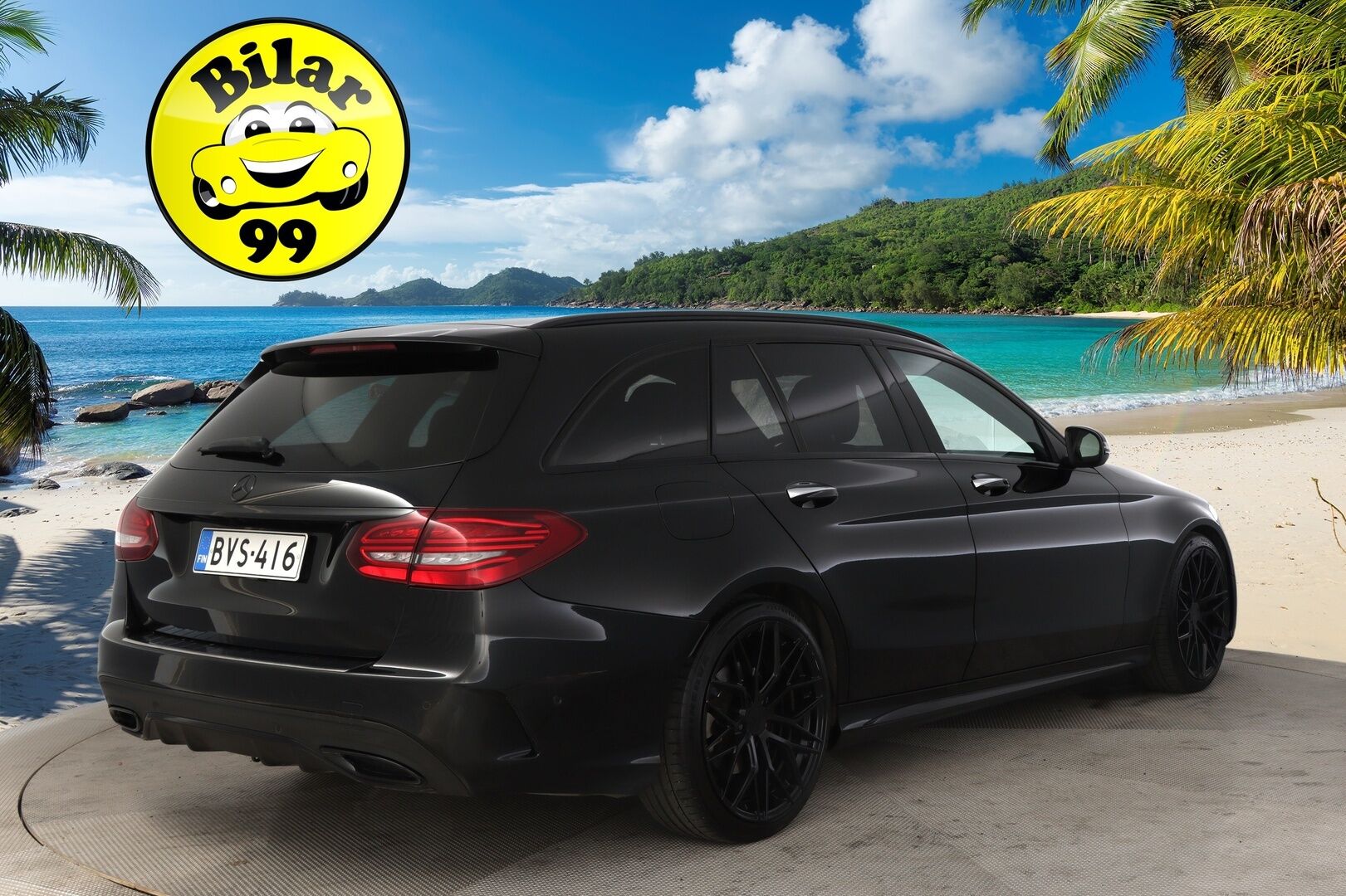 Mercedes-Benz C 2019 220 d T A Business AMG *Webasto / P-kamera / Vetokoukku / Led * - * Siisti / Näyttävät vanteet / hyvä huoltohistoria*