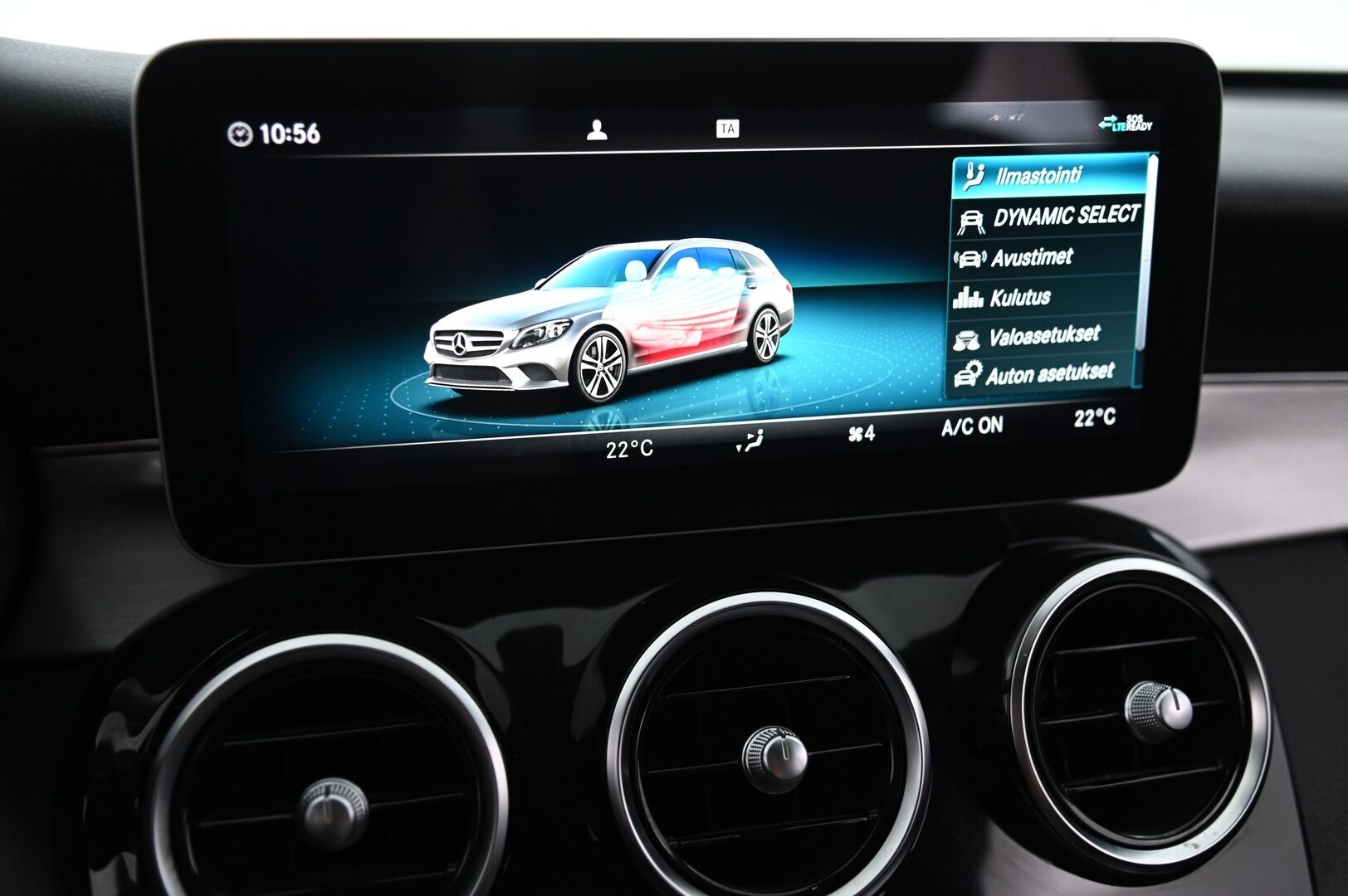 Mercedes-Benz C 2019 220 d T A Business AMG *Webasto / P-kamera / Vetokoukku / Led * - * Siisti / Näyttävät vanteet / hyvä huoltohistoria*