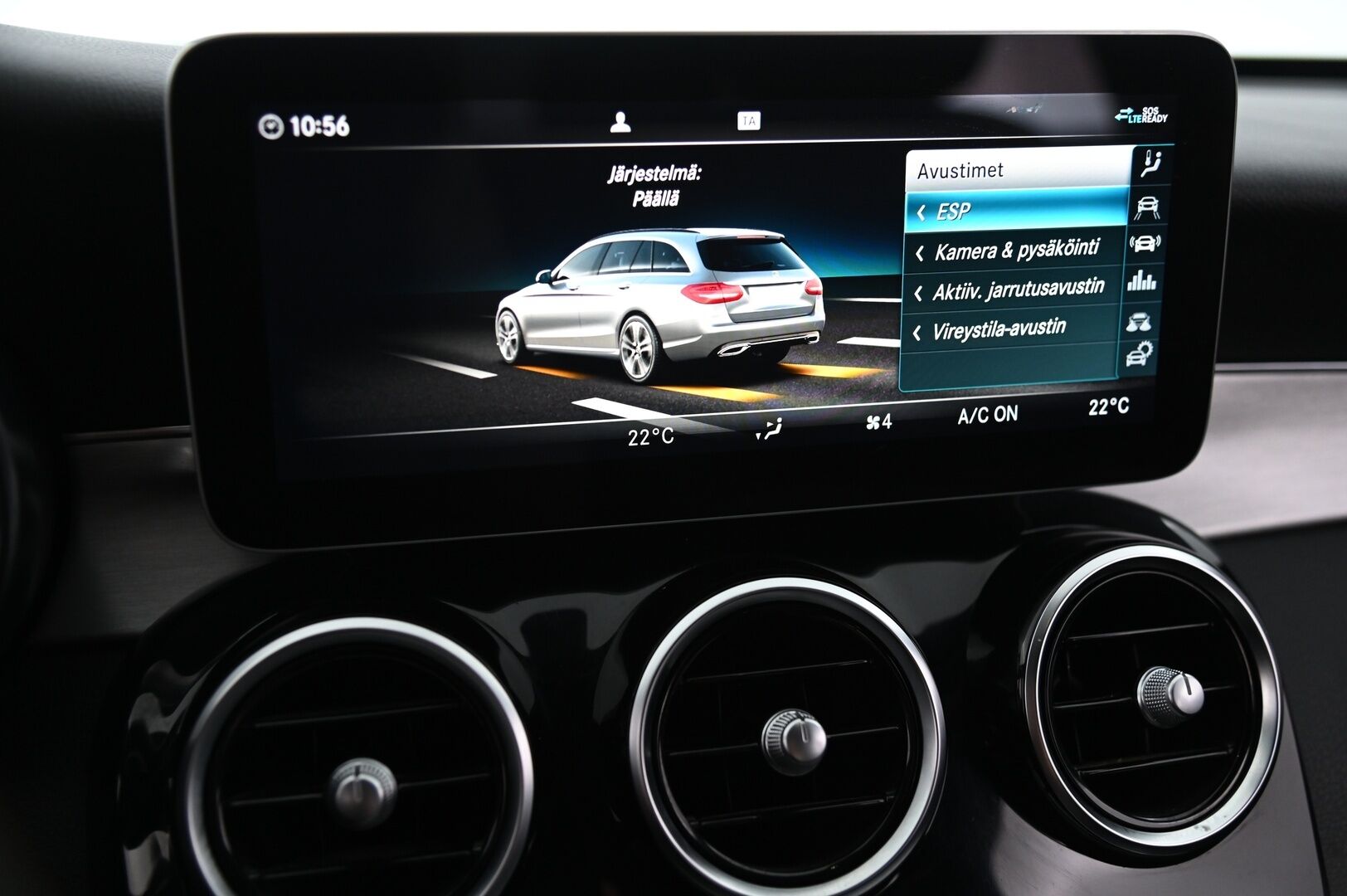 Mercedes-Benz C 2019 220 d T A Business AMG *Webasto / P-kamera / Vetokoukku / Led * - * Siisti / Näyttävät vanteet / hyvä huoltohistoria*