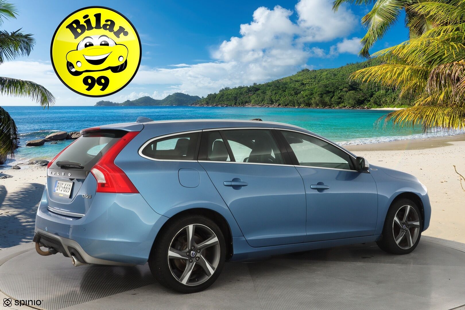 Volvo V60 2015 D6 AWD R-Design plug in hybrid aut * ACC / Webasto / Kamera / Koukku / Blis* - SoH 90% / Juuri katsastettu / Kahdet renkaat / Hyvät varuseet