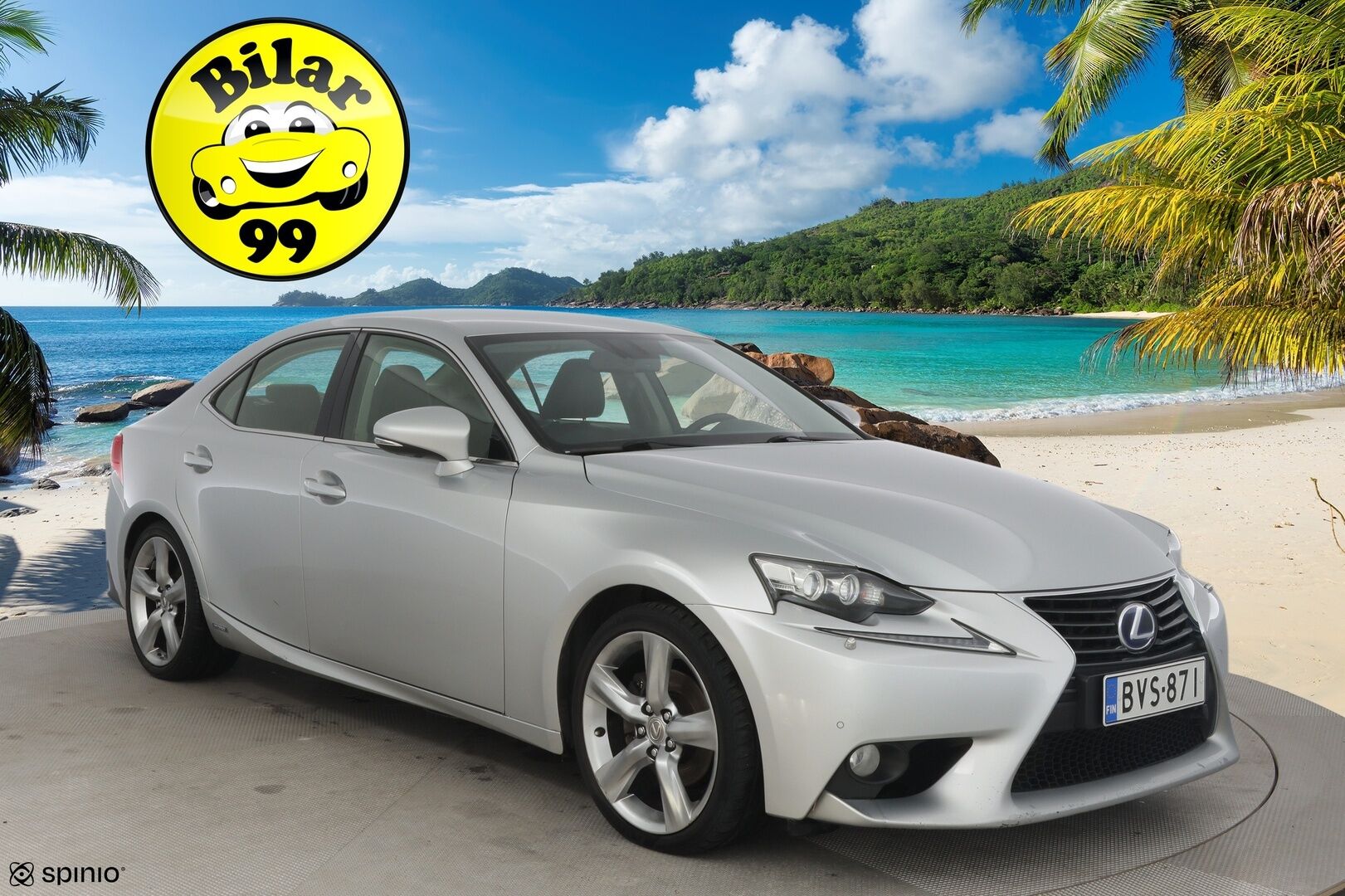 Lexus IS 2014 300h Executive A. *Lohko / Keyless / Mark Levinson / Ilmastoidut nahat* - Juuri katsastettu