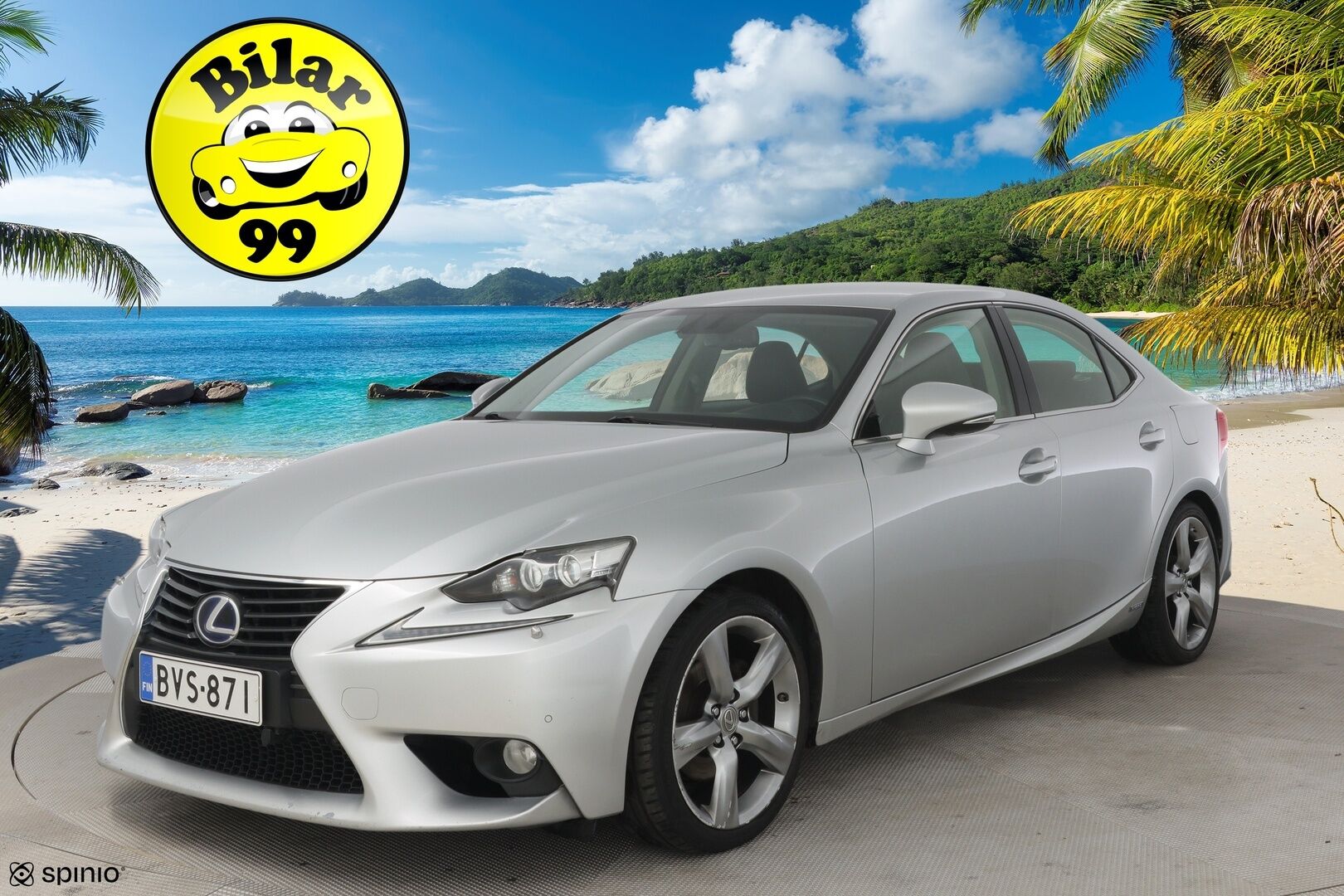Lexus IS 2014 300h Executive A. *Lohko / Keyless / Mark Levinson / Ilmastoidut nahat* - Juuri katsastettu
